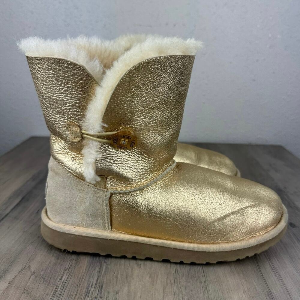 UGG Bailey Button Metallic boots